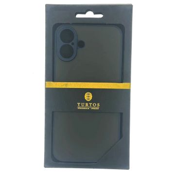 Shockproof Case for iPhone 16 Plus, Navy Blue