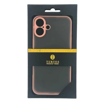 Shockproof Case for iPhone 16 Plus, Pink