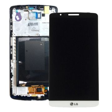 LG G3 D855 Komplett Original new pop LCD Vit