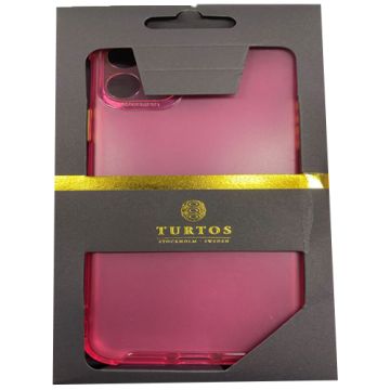 TURTOS Protective Shell TPU for iPhone 12 Mini, red