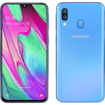 Samsung Galaxy A40 64GB Black - No GPS