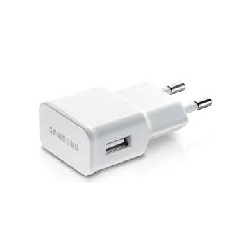 Resa Samsung laddare adapter original, utan kabel bulk Vit