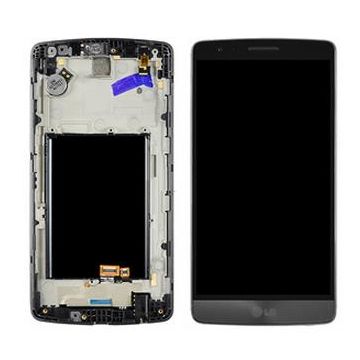 LG G3 mini LCD-Skärm med ram, original, svart
