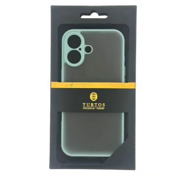 Shockproof Case for iPhone 16, Sky Blue