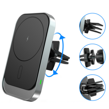 Wireless car charger + holder (Magnetic)