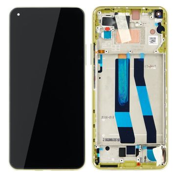 Xiaomi Mi 11 Lite 5G LCD + Front cover, yellow